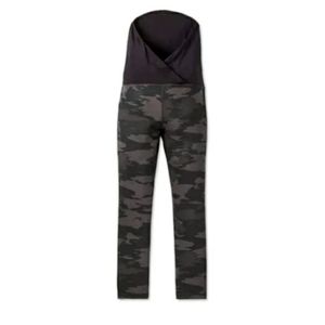 Maternity Camo Print Cross Panel Active Leggings 